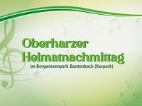 Titelbild Oberharzer Heimatnachmittag