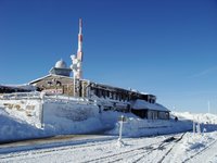 Brockenbahnhof im Winter 